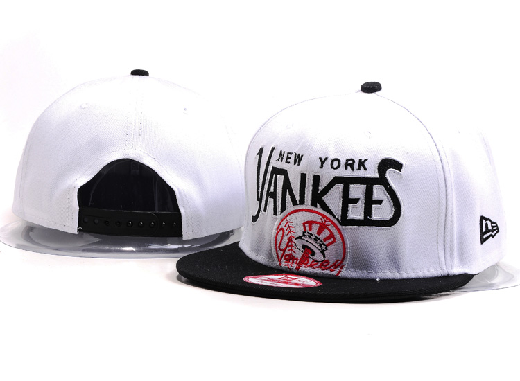 MLB New York Yankees NE Snapback Hat #51
